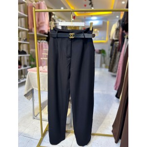 Yüksek Bel Palazzo Pantolon