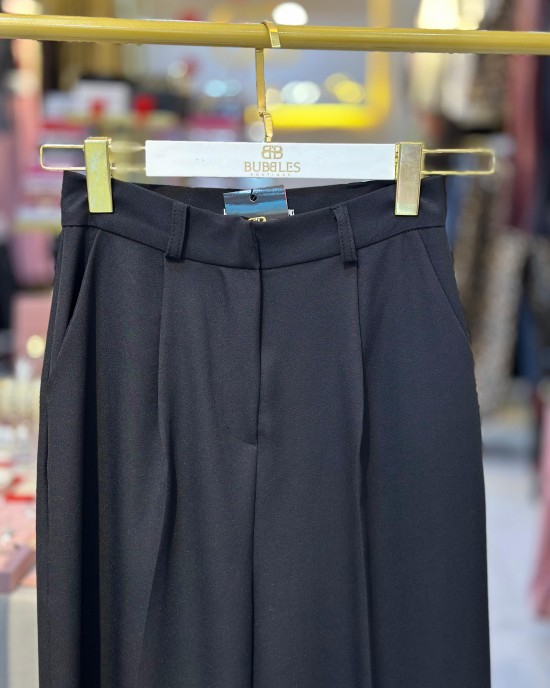 Yüksek Bel Palazzo Pantolon