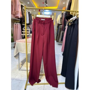 Yüksek Bel Palazzo Pantolon