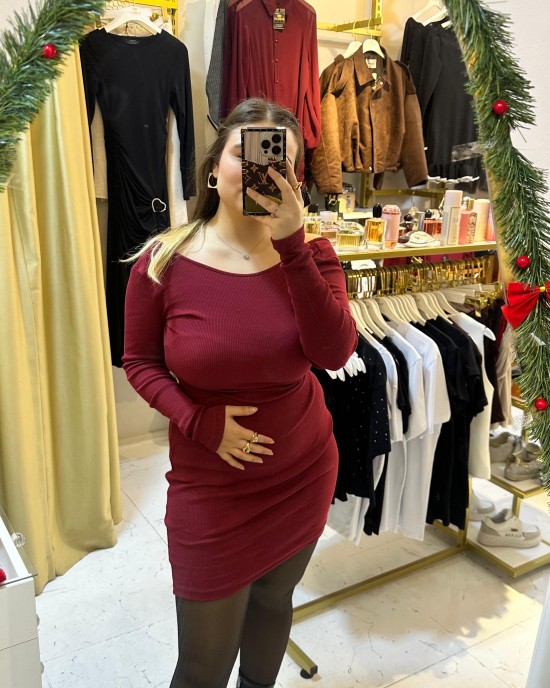 Sandy Kumaş Elbise
