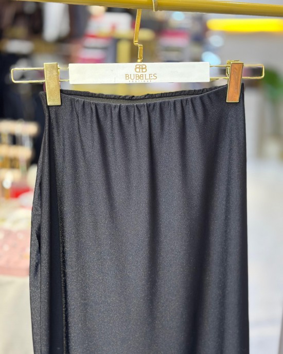 Sandy Kumaş Uzun Etek