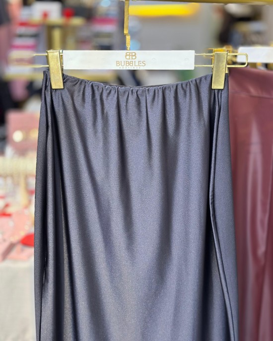 Sandy Kumaş Uzun Etek