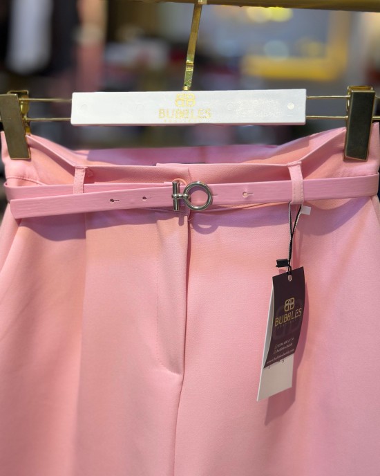 Kemerli Şehir Boy Şort