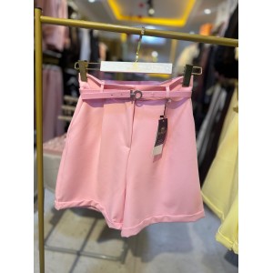 Kemerli Şehir Boy Şort