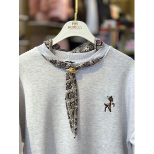 Fular Detaylı Sweatshirt